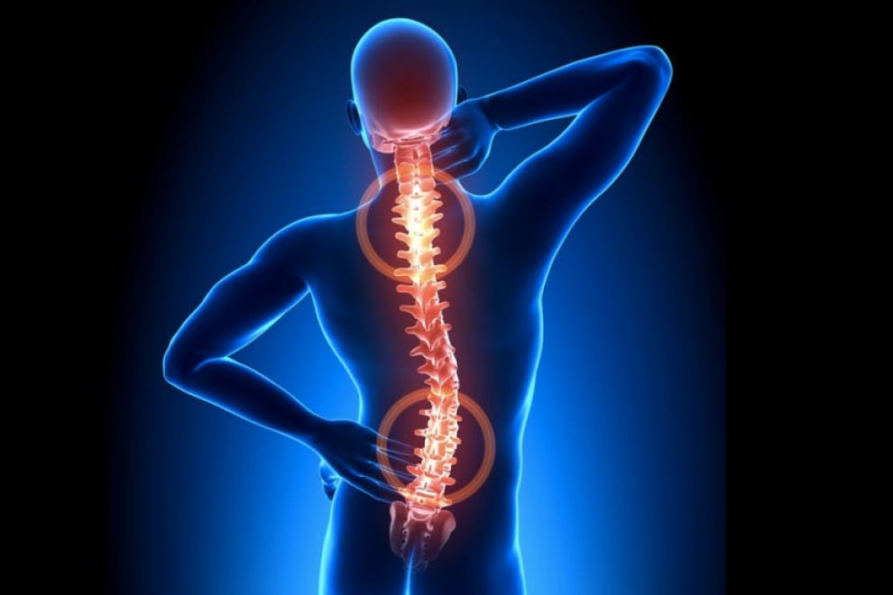 Las 5 partes de la columna vertebral (y sus funciones)