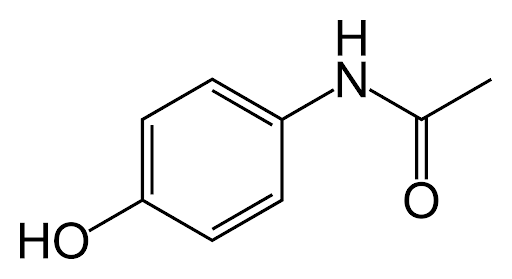 Paracetamol estructura