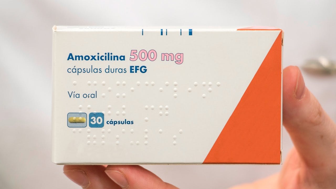Amoxicilina envase