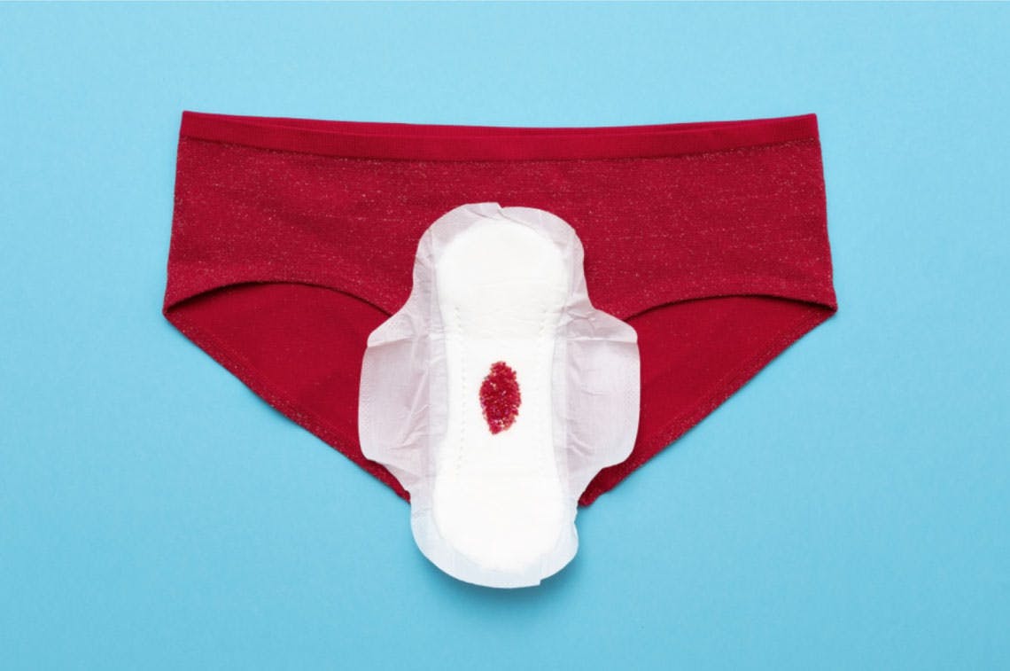 Menstruación sangre