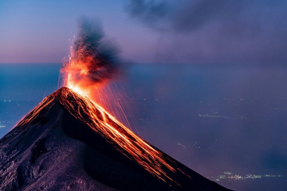 Tipos volcanes